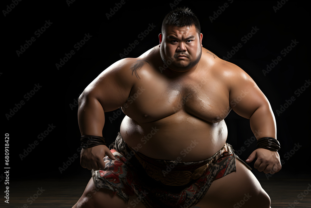 Full body sumo wrestler