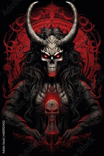 Satan ,Professional t-shirt design vector
