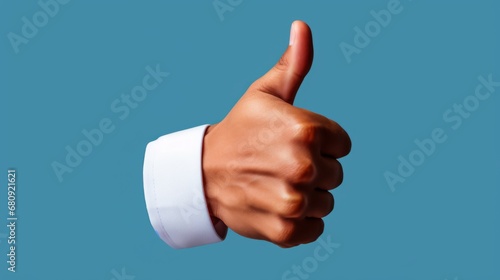 Thumb Up Finger. Thumb signal. Hands Show Finger Like