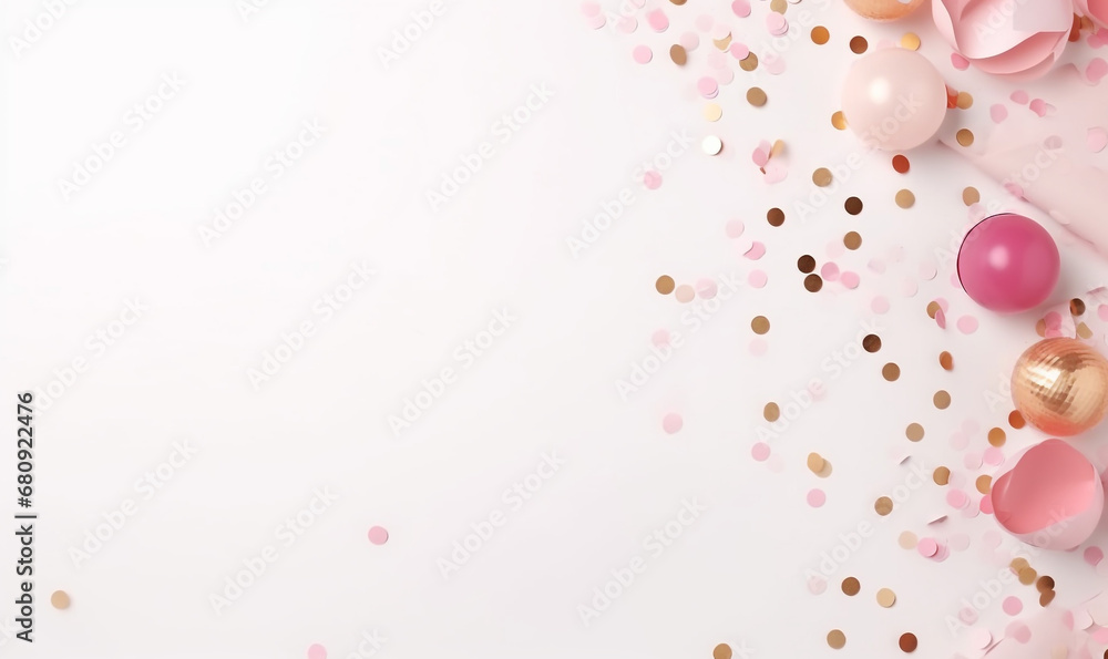 party with confetti and ballons decoration party with confetti and ballons decoration