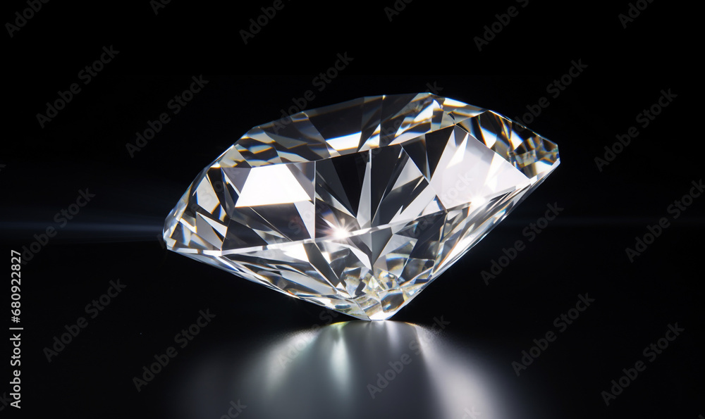 luxury diamond with black background luxury diamond with black background