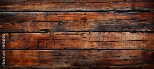 Weathered and Aged Wooden Wall with Rustic Charm