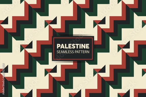 Palestinian embroidery seamless pattern background. Great for presentations and slides. vector file.