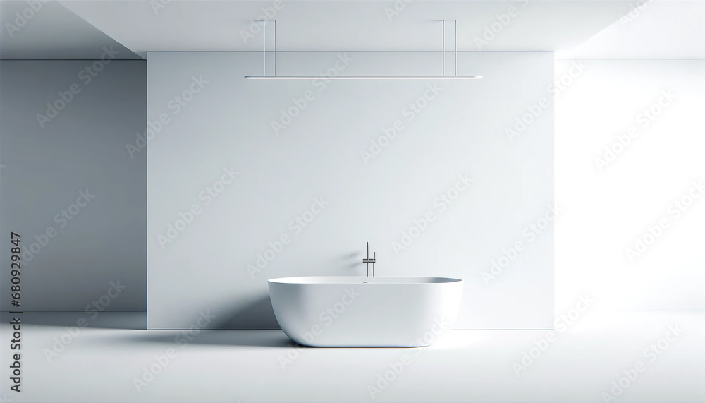 Bath isolated on a white background Bath isolated on a white background