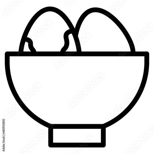 Easter egg line 