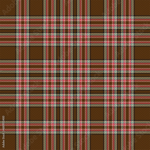 Retro Colorful Lumberjack plaid seamless pattern