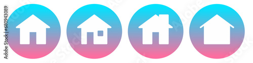 home page icon button