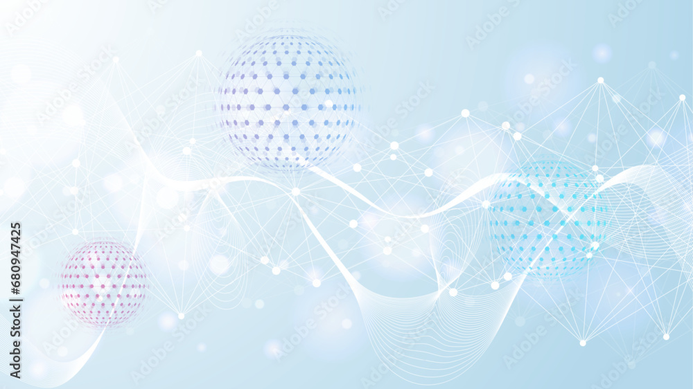 Quantum computing. Quantum processing. Artificial intelligence quantum ...