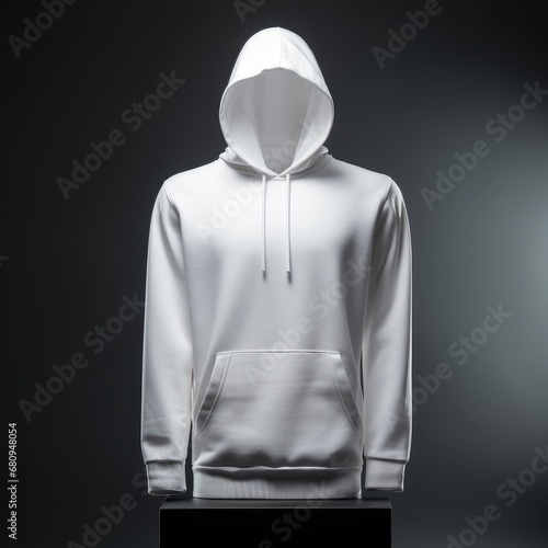 Blank hoodie for mockup photo