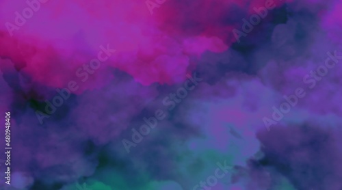 カラフルな雲グラフィックの壁紙/素材/デザイン/サムネイル/模様/煙/カード/ポスター © HEIZY GRAPHIX