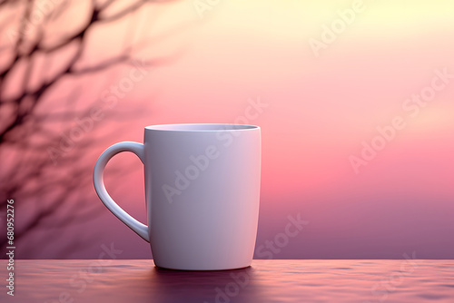 3d rendering of bottle, glass, cup and demonstration for product, demo, backdrop, mockup, daylight, nature, beige