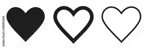 Mark representing heart, love, marriage, etc.