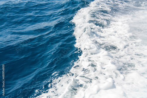 Mediterranean sea during sunny day, Corfu