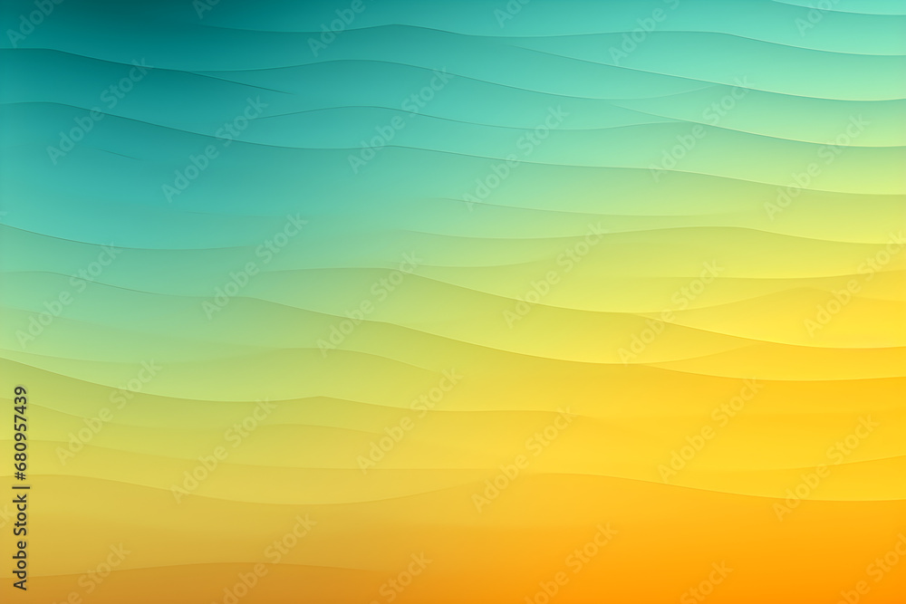 Green and yellow  gradient abstract background, wallpaper, banner, cover, poster design, Generative AI