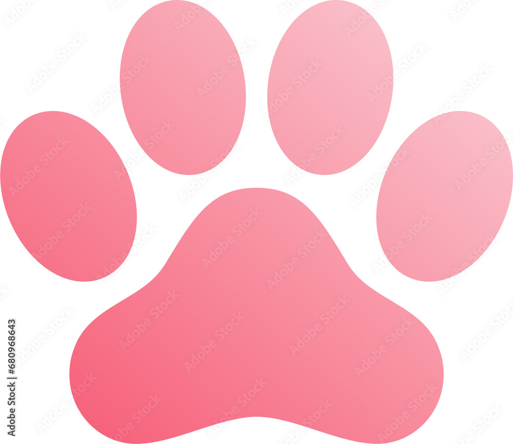 Pink Gradient Pet Icon