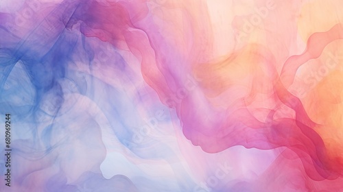 Abstract pastel spray colorful watercolor background © Damerfie