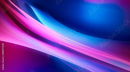 Abstract gradient pink purple and blue soft colorful background. Modern horizontal design