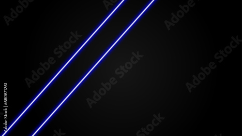 Black background with blue neon light effect.Hi-tech design for wallpaper  banner  background  landing page  wall art  invitation  prints  posters. vector illustration 