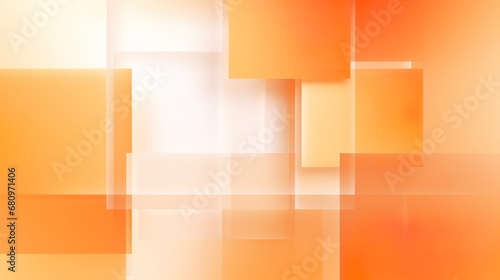 Abstract orange studio background for product presentation, simple motion wallpaper