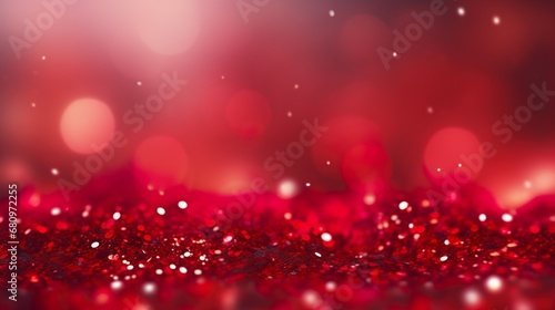 red glitter lights sparkle dust textured effect horizontal bright vibrant red color