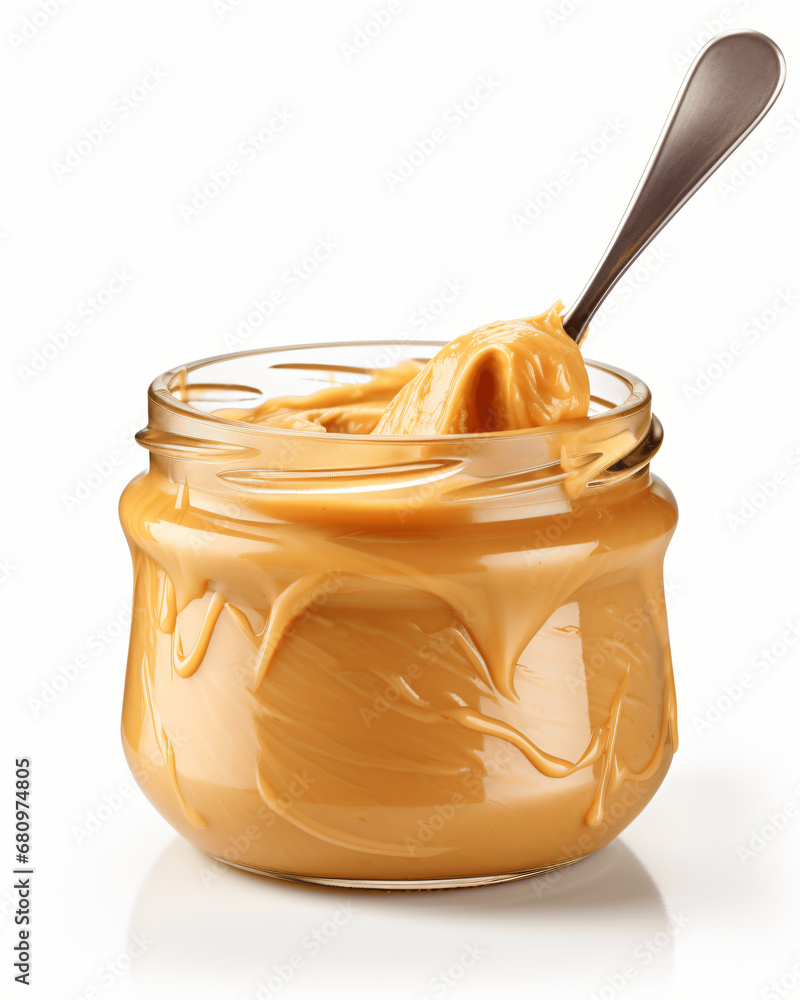 Peanut Butter Jar Isolated Peanut Butter Jar Isolated