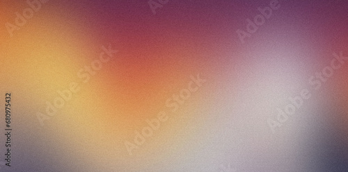 purple pink yellow orange white black , a normal simple grainy noise grungy empty space or spray texture , a rough abstract retro vibe shine bright light and glow background template color gradient