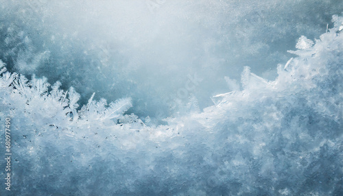 frost texture background photo