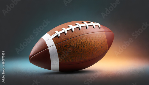 american football for collegiate or professional games on transparent background photo