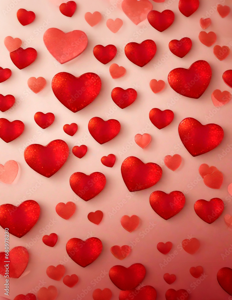 Valentines day background banner. Red hearts. Copy space for text. Valentine love concept. Ad, ads, advert, advertisement, February 14 campaign. Abstract panorama, glitter lights design. Valentines day background banner. Red hearts. Copy space for text. Valentine love concept. Ad, ads, advert, advertisement, February 14 campaign. Abstract panorama, glitter lights design.