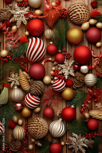 Lush Christmas Ornament Wonderland