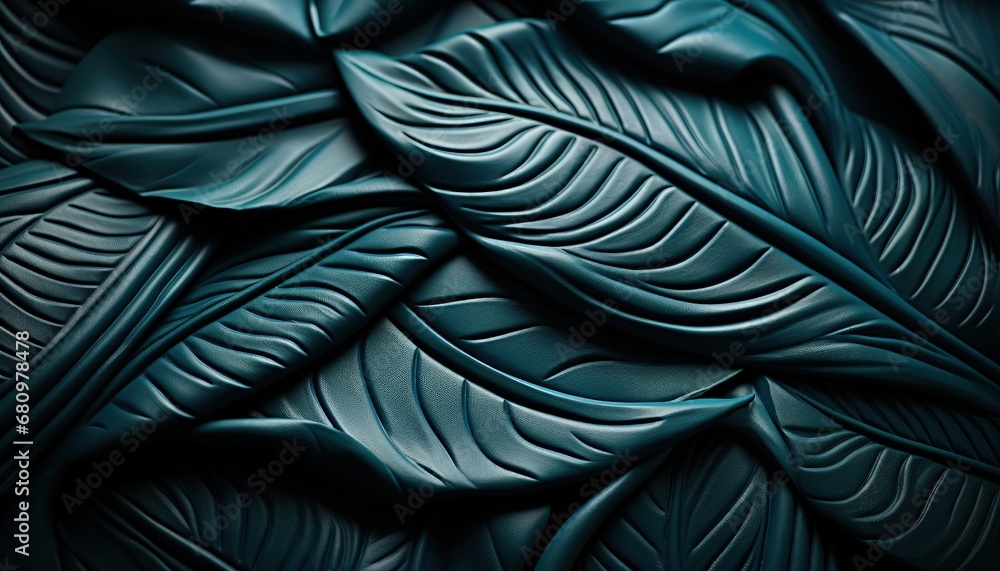 Vibrant green Jungle Leaves Vibrant green Jungle Leaves