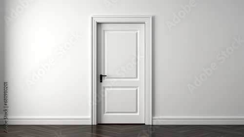 Contemporary PVC door showcased against a white background © ProVector
