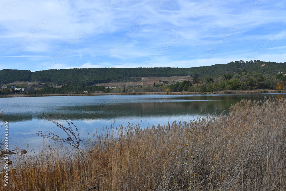 Embalse del parque de La Grajera, Logroño Embalse del parque de La Grajera, Logroño