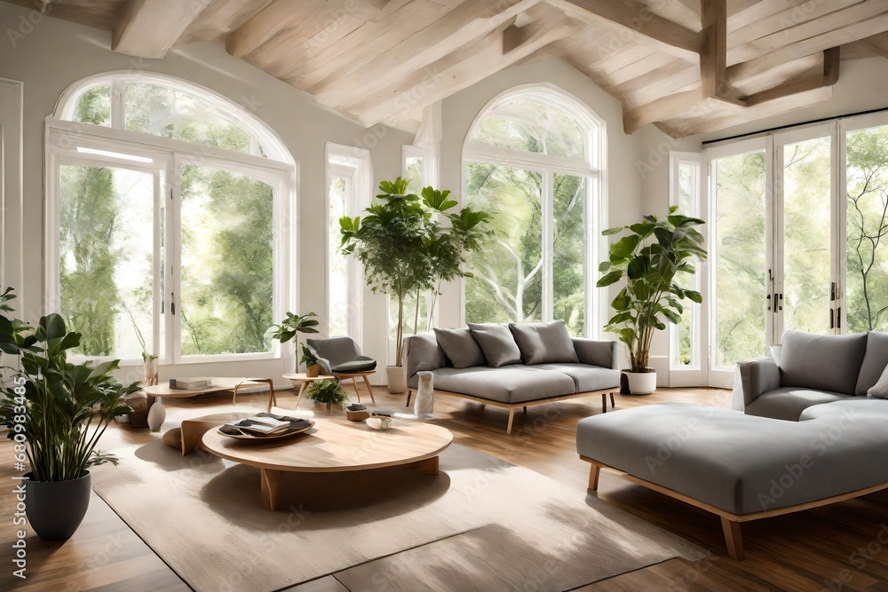 Fototapeta premium modern living room