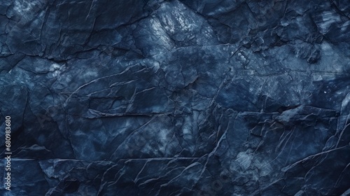 Blue background texture, old vintage dark navy blue grunge of peeling paint stains and rusted metal design