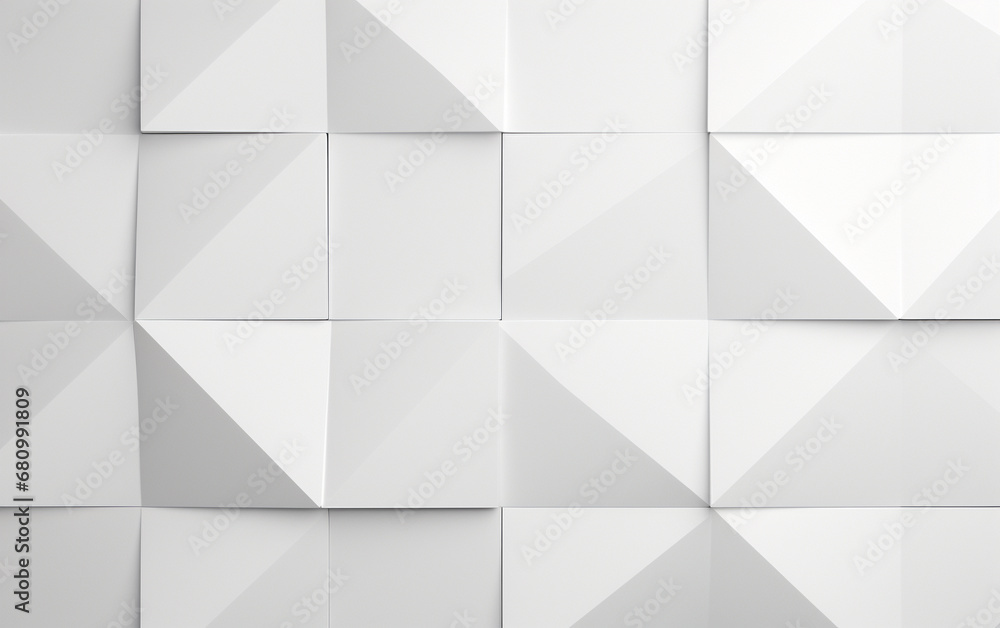 Obraz premium Abstract white background with squares