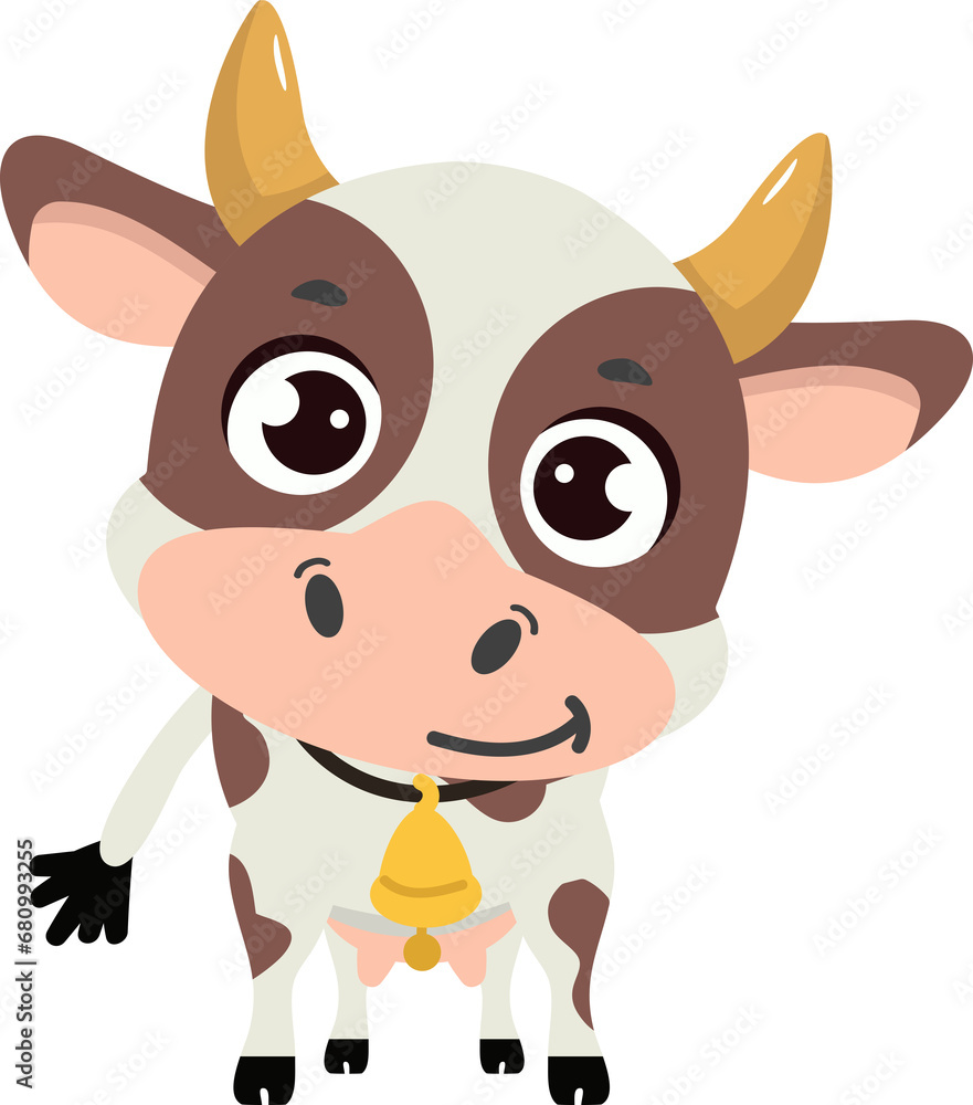 cute cow cartoon animal vector cute cow cartoon animal vector