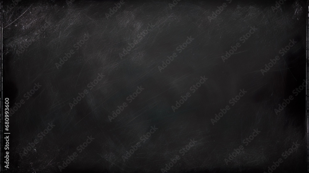 Abstract texture of chalk rubbed out on blackboard or chalkboard background. School education, dark wall backdrop or learning concept. - obrazy, fototapety, plakaty 