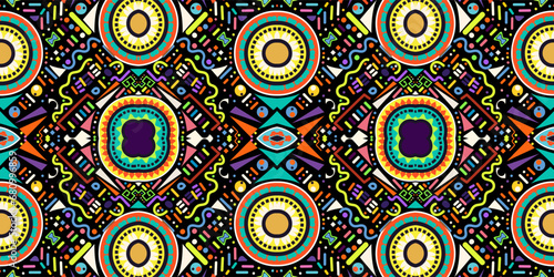 seamless ethnic pattern design.Geometric ethnic oriental ikat pattern traditional Design.ethnic oriental pattern,fabric,embroidery.Mexican pattern.merican pattern.latin african.indian fabric.Mexicanse