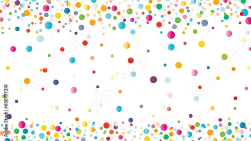 Abstract multicolor confetti background