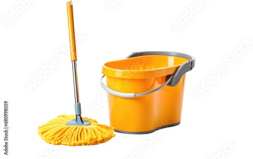 Cleaning Essentials Duo On Isolated Background