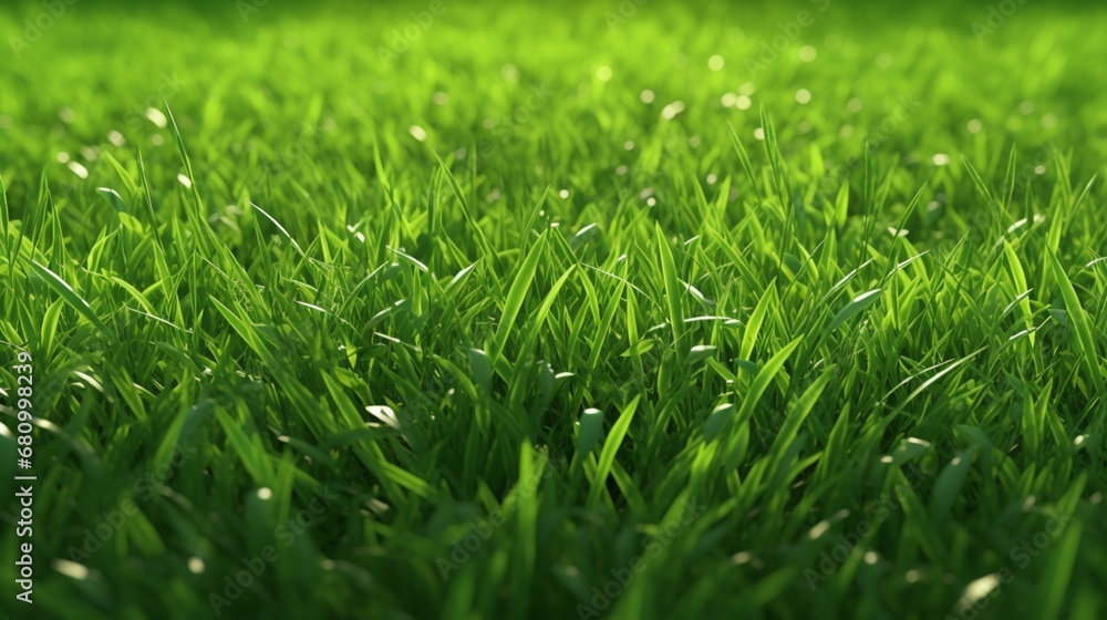 grassy green backdrop. dusk light grassy green backdrop. dusk light