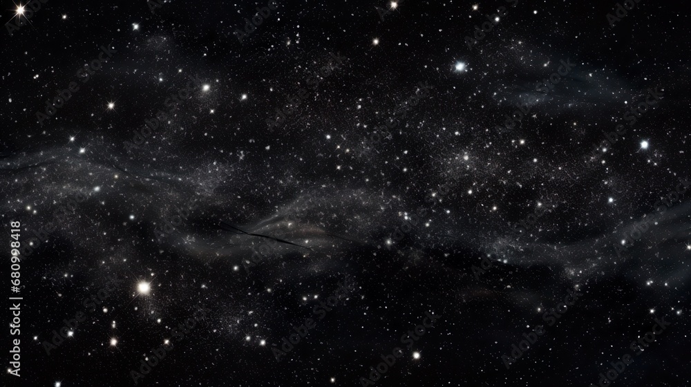 Fototapeta premium Cosmos galaxy scenery the night sky with gold foil constellations stars and clouds abstract