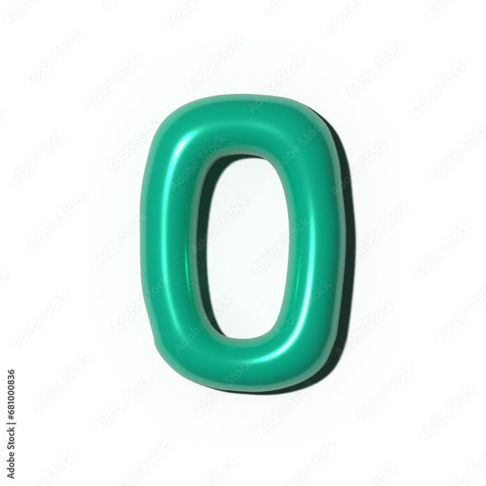 3D alphabet letter resembling a playful balloon. For adding a touch of childlike wonder to school projects, children's books, birthday party invitations, cartoon-themed designs. 3D alphabet letter resembling a playful balloon. For adding a touch of childlike wonder to school projects, children's books, birthday party invitations, cartoon-themed designs.