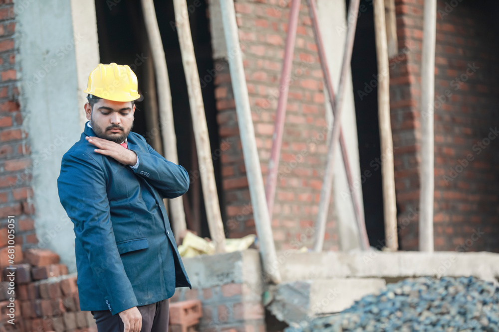 Portrait of civil engineer Portrait of civil engineer
