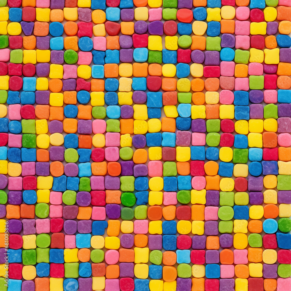 Background from small colorful dragees of candies of different shapes. Background from small colorful dragees of candies of different shapes.