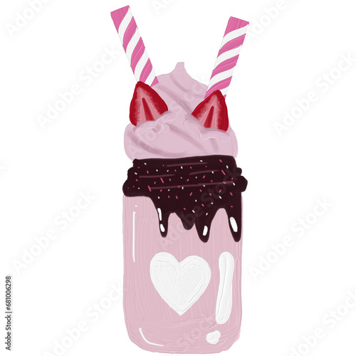 strawberry smootie
