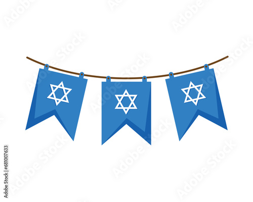 jewish garland decoration