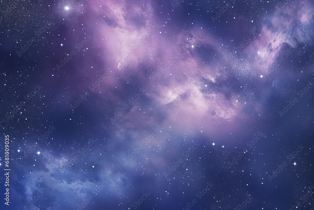 Galaxy in space textured background