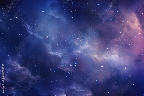 Galaxy in space textured background photo